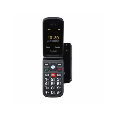 Beghelli Salvalavita Phone SLV15 6,1 cm (2.4") 87 g Nero Telefono per anziani