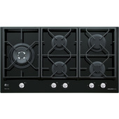 Glem Gas GV95TXBK piano cottura Nero Da incasso 90 cm 5 Fornello(i)