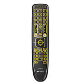 Meliconi Gumbody Facile 5+ telecomando DVD/Blu-ray, Sistema audio domestico, Sistema Home cinema, Sky, Altoparlante Soundbar, TV Pulsanti