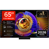 TCL C7L TV 65C7L SQD‑Mini LED da 65", 4K HDR, 3000 nit, 1.152 zone di dimming, Google TV, 144Hz, Dolby Vision & Atmos, Audio Bang & Olufsen