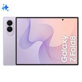 Samsung Galaxy Z Fold8 , 512GB, Lavender, Nuovo formato, Rapporto Display Esterno 10:16 | Interno 4:3, Processore Potente, 4800 mAh, RAM 12GB, Camera 50MP, Now Nudge, Assistente Foto