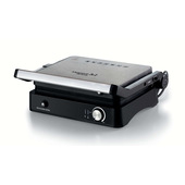 Ariete 1934 MetalGrill 3in1, Griglia elettrica per grigliate miste, 2000W, 3 modalità di cottura, Piastre antiaderenti, Silver/Black