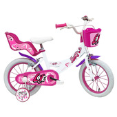 SCH Bikes BIC0089 bicicletta Bicicletta da città Acciaio Rosa, Viola, Bianco