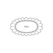 Tescoma Set 6 stampi ovali per tartellette delicia