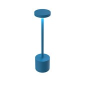 Muitomas UPNDOWNLAMPBL lampada da tavolo LED Blu artico