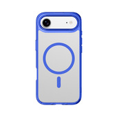 Cellularline Iconic Mag - iPhone Air Custodia trasparente con bordi colorati compatibile con ecosistema Magsafe