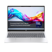 HP OmniBook 5 AI 16-af1006nl Intel® Core™ Ultra 5 225U Computer portatile 40,6 cm (16") 2K 16 GB LPDDR5-SDRAM 512 GB SSD Wi-Fi 6 (802.11ax) Windows 11 Home AI PC Argento