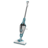 Black & Decker Steam-Mop Steam mop 0,5 L 1600 W Blu, Bianco