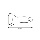 Tescoma Pelapatate con lama laterale PRESTO Expert