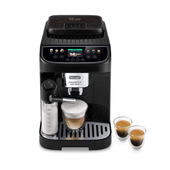 De’Longhi Magnifica Evo Next ECAM310.60.B, Macchina Automatica per Caffè in Chicchi, Cappuccino al tocco di un tasto con la Caraffa Montalatte Automatica, 10 bevande dirette, Display Con Cursori, Nero