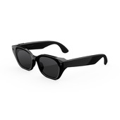 Meta Glasses, AI glasses Capri, Nero, Lenti Transitions® grigie