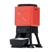 Petoneer Titan 14L distributore di cibo e acqua per cani e gatti Acrilonitrile butadiene stirene (ABS) Nero, Rosso Cane Alimentatore automatico per animali domestici