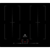 Electroline IHES4TS6F1 piano cottura a induzione Nero Da incasso 60cm 4 zone di cui 1flexy