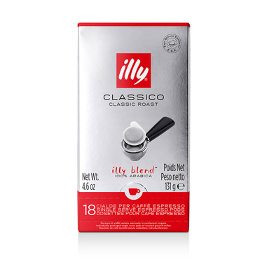 Illy 18 Caffè in Cialde Monodose E.S.E. Tostato CLASSICO