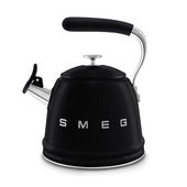 Smeg Bollitore con fischio 50's Style - Nero LUCIDO - WKF01BL