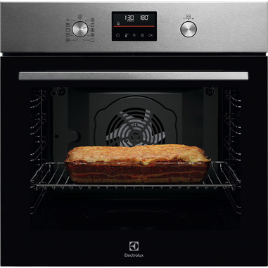 Electrolux COFFP46TX0 forno 72 L 3490 W Nero, Acciaio inox