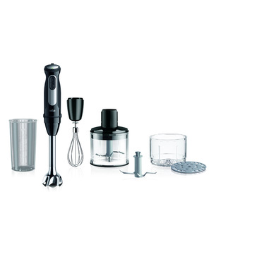 Braun MultiQuick 5 MQ55.254MBK 0,5 L Frullatore ad immersione 1000 W Nero, Acciaio inox