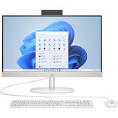 HP All-in-One 24-cr0038nl PC AMD Ryzen™ 5 7520U 60,5 cm (23.8") 1920 x 1080 Pixel PC All-in-one 16 GB LPDDR5-SDRAM 512 GB SSD Windows 11 Home Wi-Fi 6 (802.11ax) Bianco