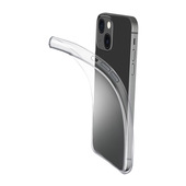 Cellularline Fine - iPhone 15 Plus Cover in gomma morbida ultra sottile e trasparente
