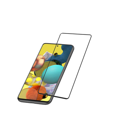 Cellularline Impact Glass Capsule - Galaxy A53 5G / A52 4G / A52 5G / A52s Vetro temperato resistente da bordo a bordo