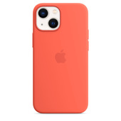 Apple Custodia MagSafe in silicone per iPhone 13 mini - Mandarino