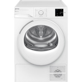 Smeg DRC08EE asciugatrice Libera installazione Caricamento frontale 8 kg Bianco