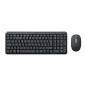 Logitech MK250 Compact Bluetooth Wireless Combo tastiera Mouse incluso Universale RF senza fili + Bluetooth Italiano Grafite