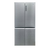 Haier Cube 90 Serie 5 HCR5919ENMM frigorifero 4 porte Libera installazione 643 L E Platino, Acciaio inox
