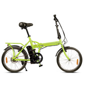 Smartway F2-L1S6-V bicicletta elettrica Verde Acciaio 50,8 cm (20") 22 kg Ioni di Litio