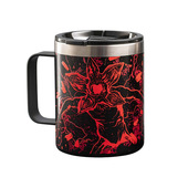 Bialetti STRTH02A tazza Nero, Rosso, Acciaio inox Caffè 1 pz