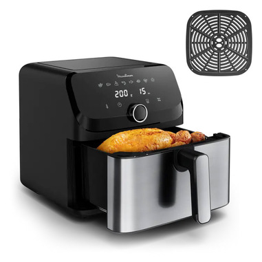 Moulinex Easy Fry Mega EZ855D Friggitrice ad aria Inox 7.5L