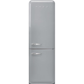 Smeg FAB32RSV6 frigorifero con congelatore Libera installazione 331 L Argento Made in Italy