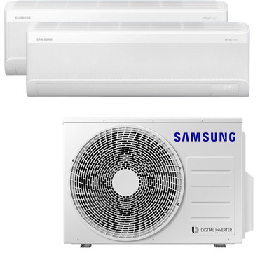 Samsung SAMKITDUALEL29+12 condizionatore Dualsplit fisso Bianco