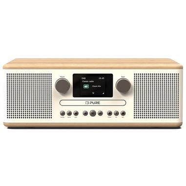 Pure Classic C-D6 Portatile Digitale Quercia, Bianco