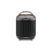 De’Longhi HFX30C18.AG Interno Nero, Grigio 1800 W Riscaldatore ambiente elettrico con ventilatore
