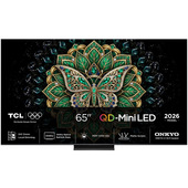 TCL C6K Pro TV 65C6K PRO 65” QD-Mini LED TV, 4K HDR 1000 nits, 242 dimming zones, Google TV, Dolby Vision & Atmos, 2.1 Onkyo, 144Hz, AirPlay 2