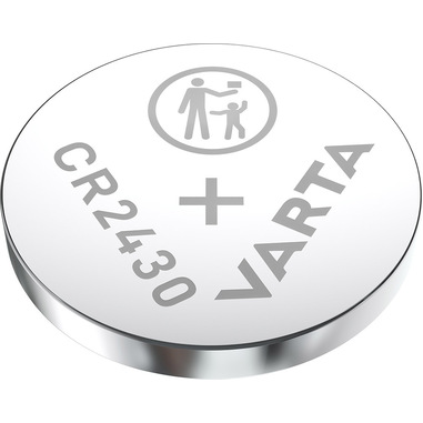 Varta LITHIUM Coin CR2430 (Batteria a bottone, 3V) Blister da 1