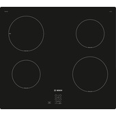 Bosch Serie 2 PUG61RAA5E piano cottura Nero Da incasso 60 cm Piano cottura a induzione 4 Fornello(i)