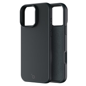IOPLEE IOPCASSILICIP16PMK custodia per cellulare 15,5 cm (6.1") Cover Nero