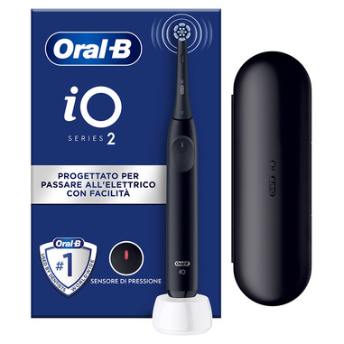 Oral-B iO2 Adulto Spazzolino a vibrazione Nero