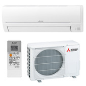 Mitsubishi Electric Monosplit 12000BTu MSZ-HR35VFK + MUZ-HR35VF condizionatore fisso