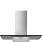 Smeg KBT900VE cappa aspirante Cappa aspirante a parete Acciaio inox 451 m³/h Made in Italy