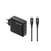 IOPLEE 8055776236346 Caricabatterie per dispositivi mobili Smartphone, Computer portatile, Tablet Nero AC Ricarica rapida Interno