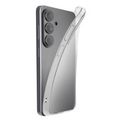 Cellularline Fine - Galaxy S26+ Cover in gomma morbida ultra sottile e trasparente
