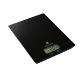 Electroline EPKS212K bilancia da cucina Nero Superficie piana Rettangolo Bilancia da cucina elettronica