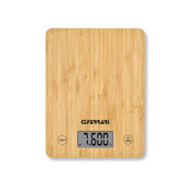 G3 Ferrari G20166 bilancia da cucina Bamboo Superficie piana Rettangolo Bilancia da cucina elettronica