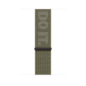 Apple MPJ23ZM/A accessorio indossabile intelligente Band Verde, Bianco Nylon