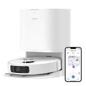 Dreame L10 Prime VM Combo Robot Aspirapolvere con 2 Spazzole laterali aggiuntive(3 in totale), Sollevamento del Mocio da 7 mm, Mocio Autopulente, Navigazione LDS, Aspirazione 4000Pa, Mappatura 3D, WiFi/APP/Alexa