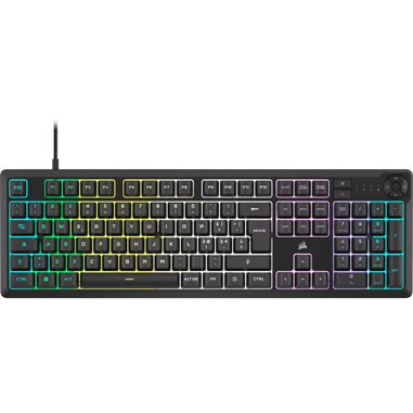 Corsair K55 CORE RGB tastiera Giocare USB QWERTY Italiano Nero