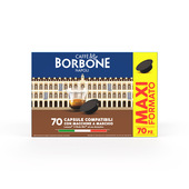 Caffè Borbone Capsule Compatibili sistema A Modo Mio - Miscela Decisa - 70 capsule
